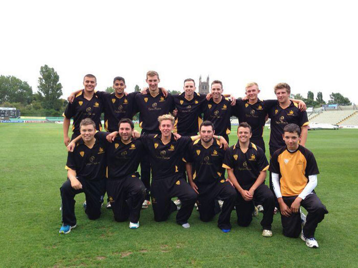 Winning Ombersley CC side